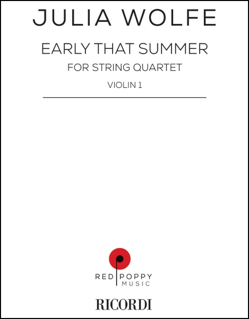 Early That Summer (set of parts) for String Quartet