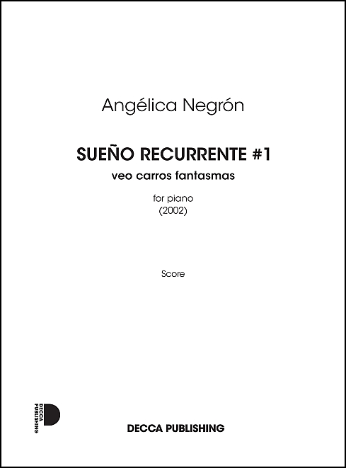 Sueño recurrente No. 1 for Piano
