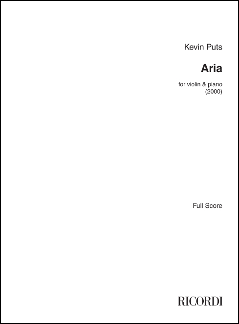 Aria for Violin & Piano