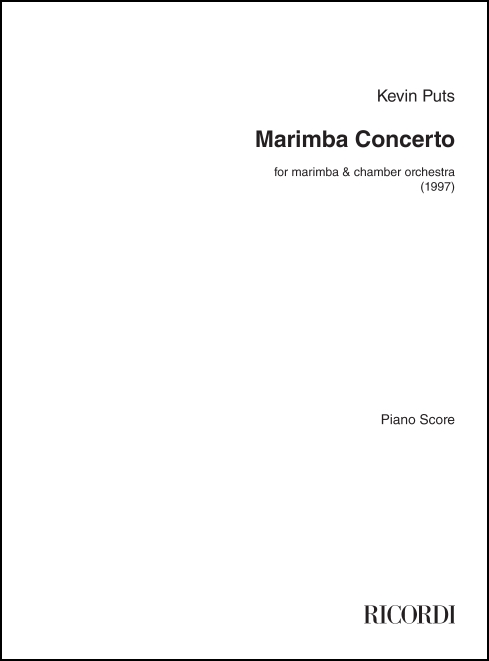 Marimba Concerto for Marimba & Chamber Orchestra