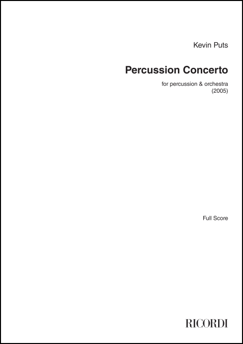 Percussion Concerto for Percussion & Orchestra - Click Image to Close