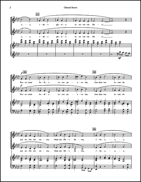World Of Carols, A for treble choir, brass quintet & harp - Click Image to Close