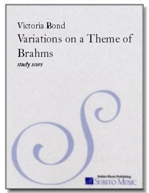 Variations on a Theme of Brahms for orchestra