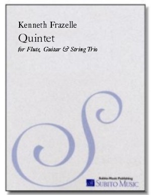 Quintet for flute, guitar & string trio