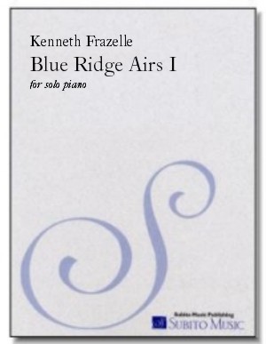 Blue Ridge Airs I for piano