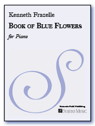 Book of Blue Flowers for Piano