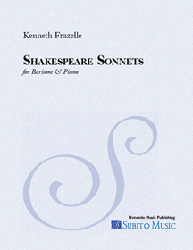 Shakespeare Sonnets for Baritone & Piano