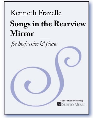 Songs in the Rearview Mirror for low voice & piano