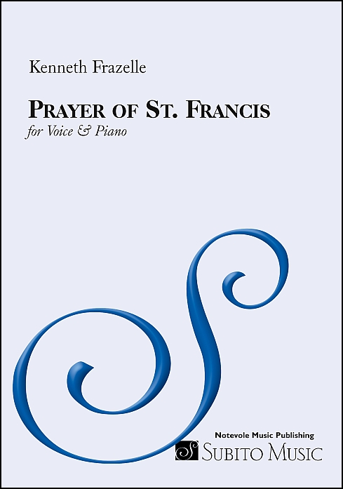Prayer of St. Francis for Voice & Piano