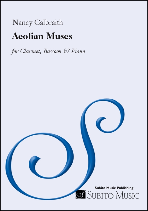 Aeolian Muses for clarinet, bassoon & piano