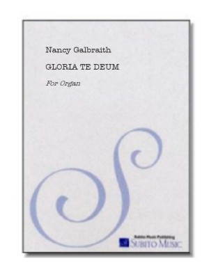 Gloria Te Deum for organ - Click Image to Close