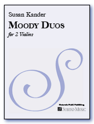 Moody Duos six polytonal miniatures for two violins