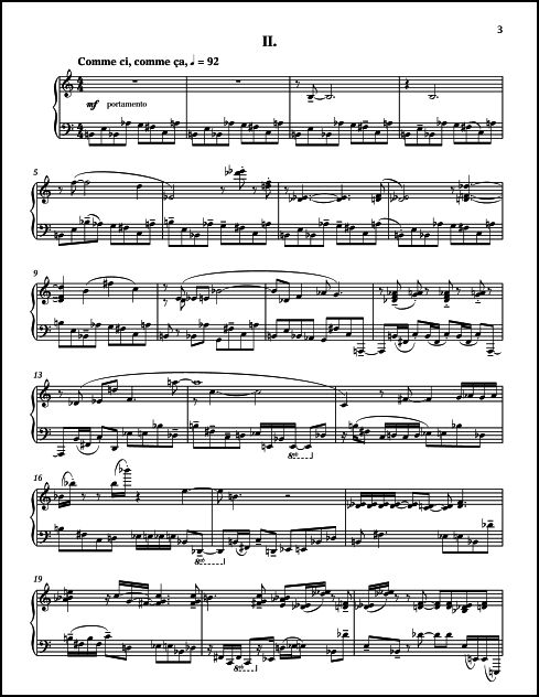 Six Bagatelles for Piano