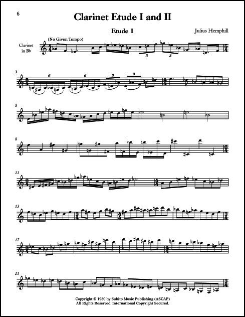 Solo Compositions and Etudes for Woodwinds edited by Marty Ehrlich - Click Image to Close