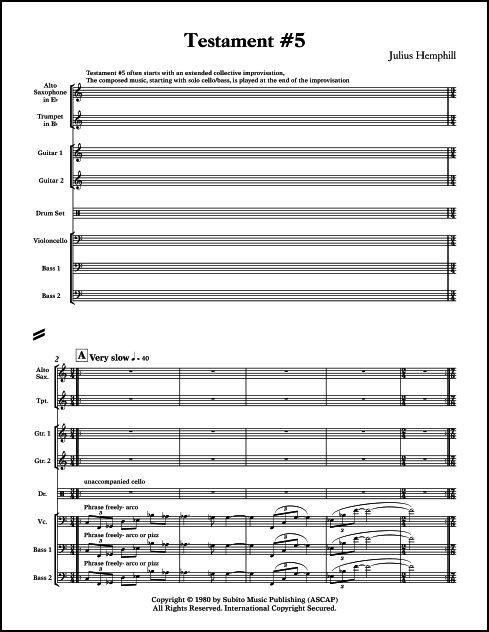 Small Ensemble Compositions: Book 1 - Click Image to Close