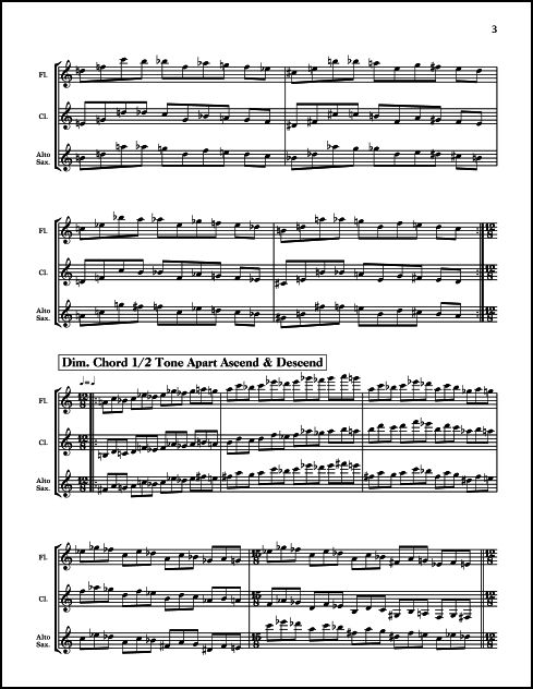 Improvisation Exercises for C, Bb, & Eb instruments