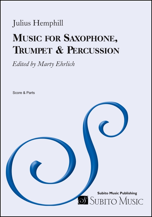 Music for Saxophone, Trumpet & Percussion for Saxophone, Trumpet & Percussion
