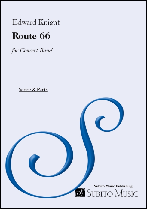 Route 66 for concert band