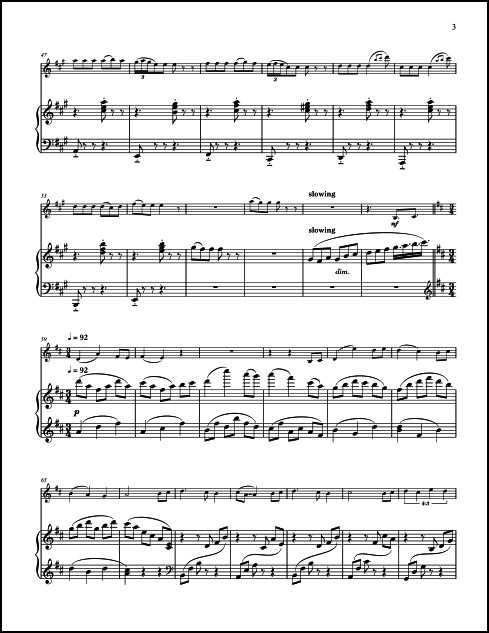 Halley's Tale for flute & piano (or flute & harp)