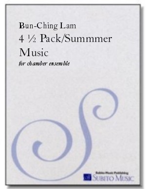 4 ½ Pack/Summmer Music for chamber ensemble