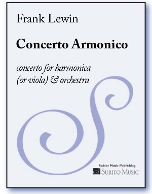 Concerto Armonico for harmonica (or viola) & orchestra - Click Image to Close