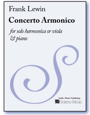 Concerto Armonico for harmonica (or viola) & piano