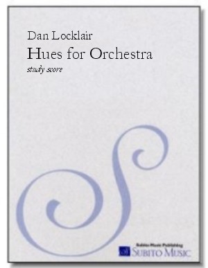 HUES three brief tone poems for orchestra - Click Image to Close