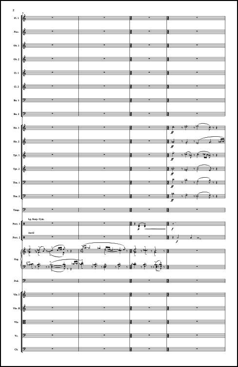 Concerto for Organ and Orchestra - Click Image to Close