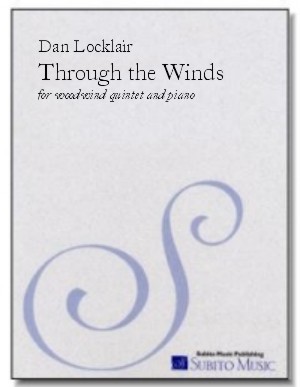 Through the Winds sextet for woodwind quintet & piano
