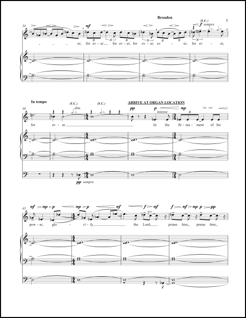 Creation Canticles song cycle of praise for soprano & organ - Click Image to Close