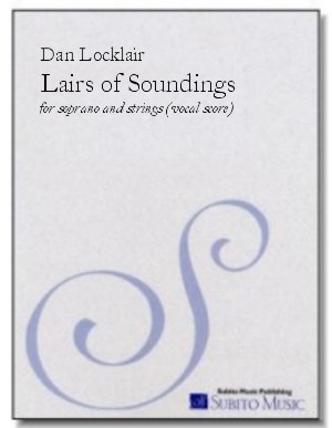 Lairs of Soundings triptych for soprano & double string orchestra