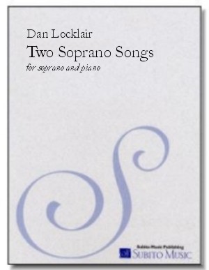 Two Soprano Songs for soprano & piano - Click Image to Close