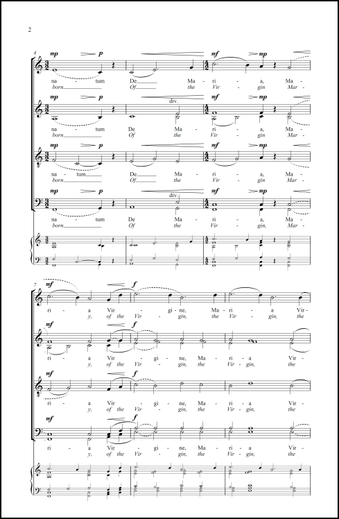 Ave Verum Corpus for SATB chorus (divisi), a cappella - Click Image to Close