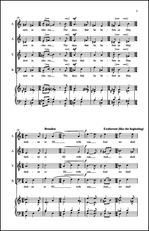 Wake! Now a Time Has Come for SATB Chorus, a cappella - Click Image to Close