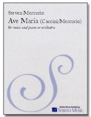 Ave Maria (G minor) for High Voice & Orchestra