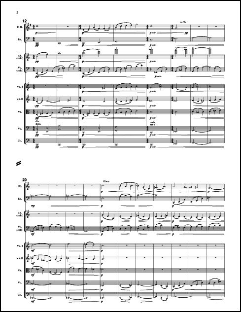 Nocturne for Solo Oboe/English Horn, Bassoon, Violin, Violoncello & Strings - Click Image to Close