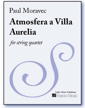 Atmosfera a Villa Aurelia for string quartet