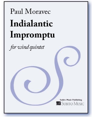 Indialantic Impromptu for wind quintet