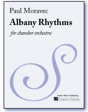 Albany Rhythms for chamber orchestra