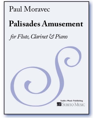 Palisades Amusement for flute, clarinet & piano