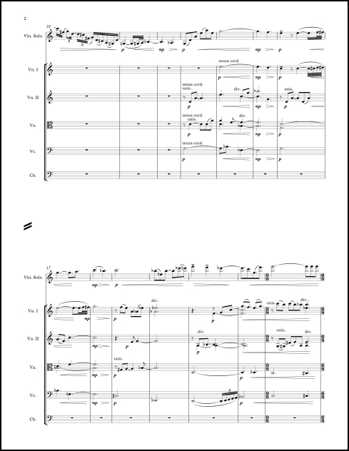 Violin Concerto for violin & orchestra - Click Image to Close