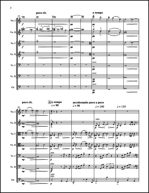 All Day Through for String Orchestra - Click Image to Close
