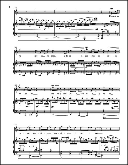 Canciones de Navidad for Soprano & Piano - Click Image to Close