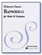 Rapsódico for Violin & Orchestra