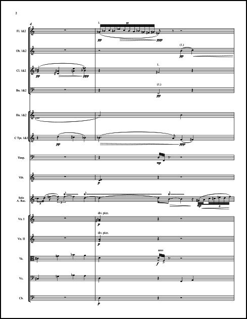 Prelude, Habanera and Perpetual Motion (orch ver) for Solo Recorder & Orchestra