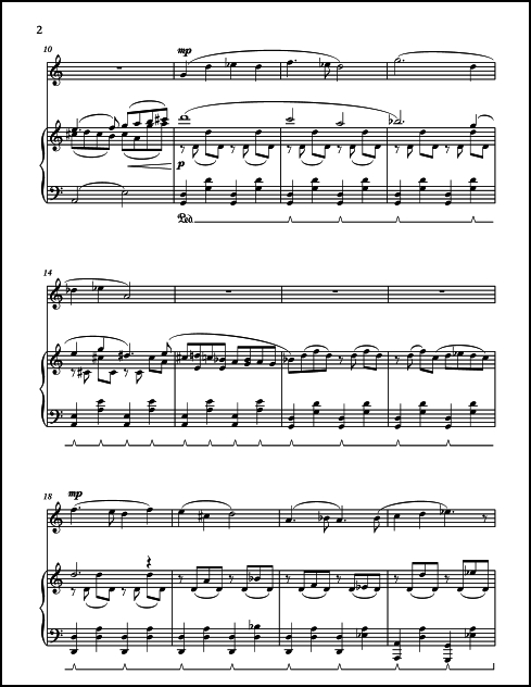 Canción de amor olvidada (Forgotten Love Song) for Vocalise for Soprano & Piano - Click Image to Close