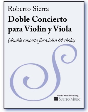 Doble Concierto para Violin y Viola double concerto for violin & viola