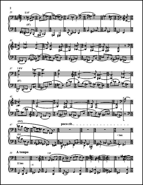 Montuno en forma de Chacona for Harpsichord