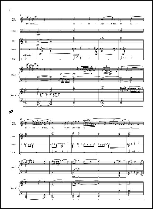 Missa Latina (Pro Pace) 2 Piano & Percussion version - Click Image to Close