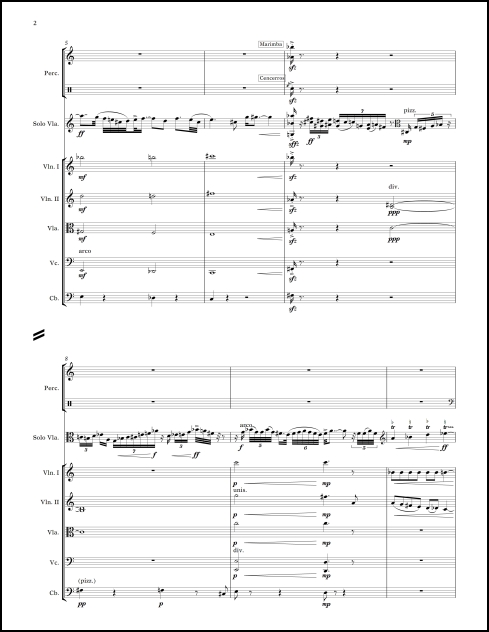 Concerto for Viola for viola, percussion & strings (piano reduction)
